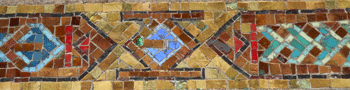 Tile from Ataturk Mauseleum