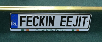 Irish signage
