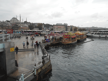 View from the Galata Bridge