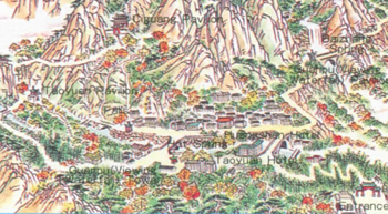 Huangshan map