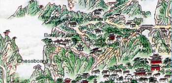Jiuhuashan map