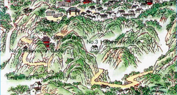 Jiuhuashan map