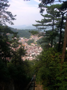 Jiuhuashan view
